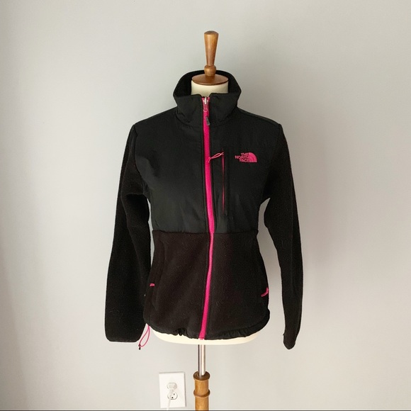 The North Face Jackets & Blazers - North Face Denali black pink jacket